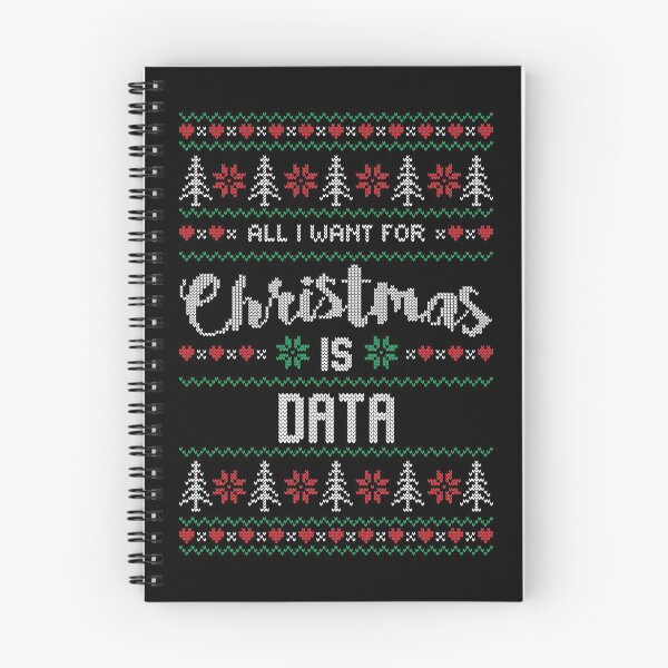 Item preview, All I Want For Christmas Is Data designed and sold by teesaurus.