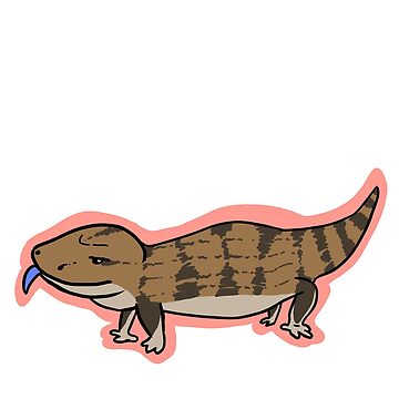 Artwork thumbnail, Blue Tongue Skink by Nevada Ezell