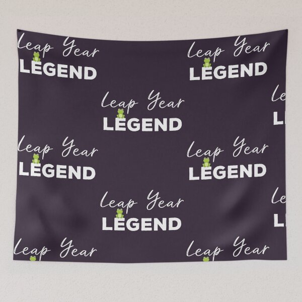 Item preview, Leap Year Legend Funny Frog Leapling Birthday product designed and sold by doodabobs.