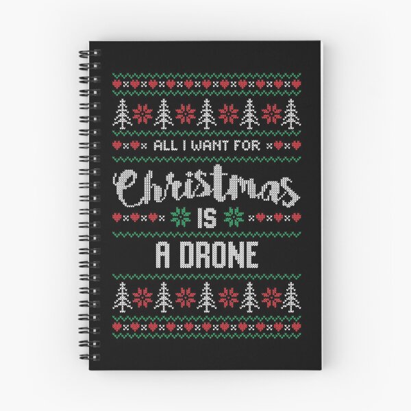 Item preview, All I Want For Christmas Is A Drone designed and sold by teesaurus.