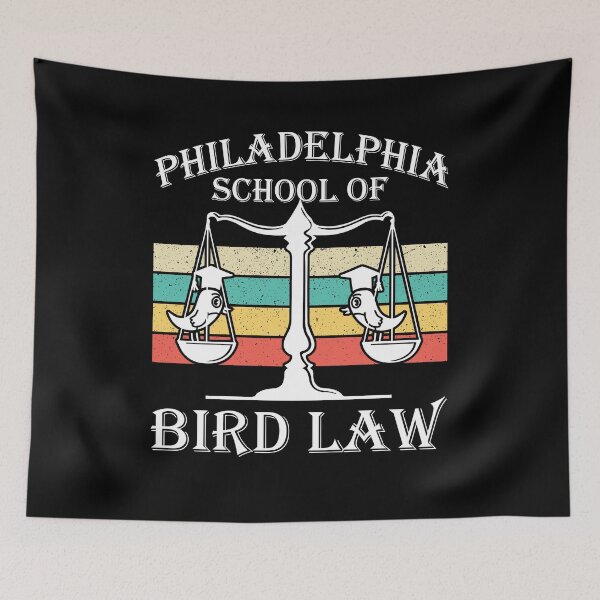 Item preview, Philadelphia School of Bird Law Vintage Bird Lover Gift designed and sold by Dressed For  Duty.