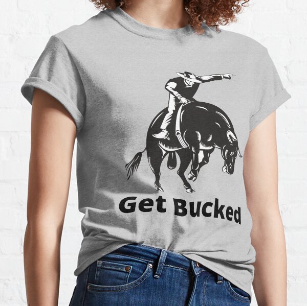 Women's Bucking Bronco Tee - Women's Graphic Western T-shirt