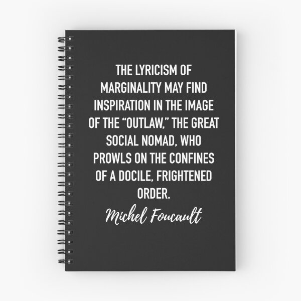 Item preview, Michel Foucault Quote - The lyricism of marginality designed and sold by isstgeschichte.
