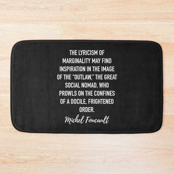 Item preview, Michel Foucault Quote - The lyricism of marginality designed and sold by isstgeschichte.