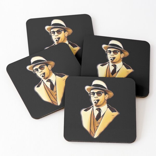Item preview, Robert De Niro smoking Al Capone mafia gangster movie Untouchables painting brown designed and sold by xsdni999.