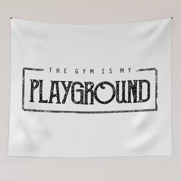 Item preview, The Gym is my playground designed and sold by SamMeow.