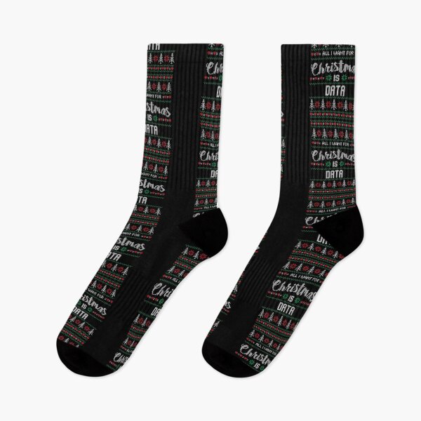 Item preview, All I Want For Christmas Is Data designed and sold by teesaurus.