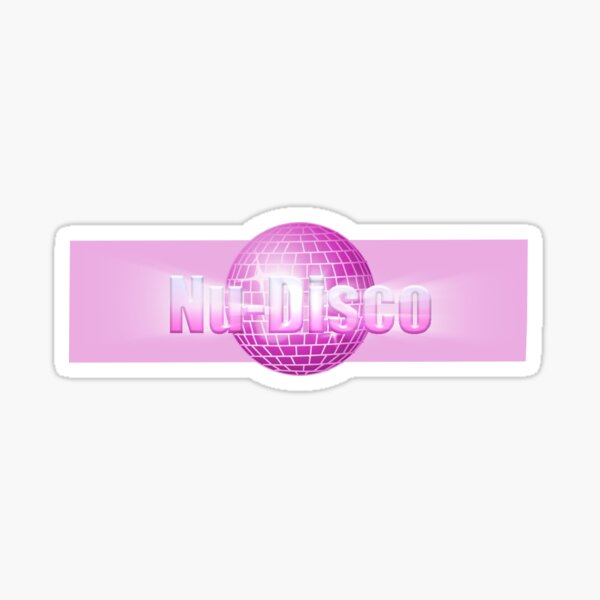 Nu-Disco (Pink) Sticker