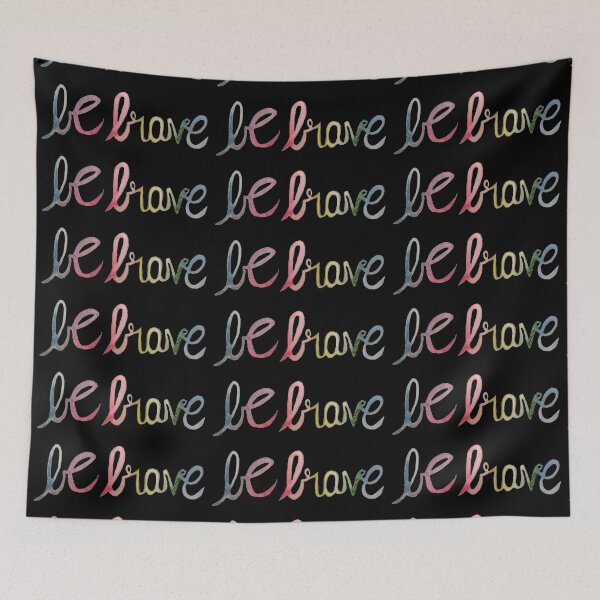 Item preview, Be Brave - White d0n8life designed and sold by D0n8Life.
