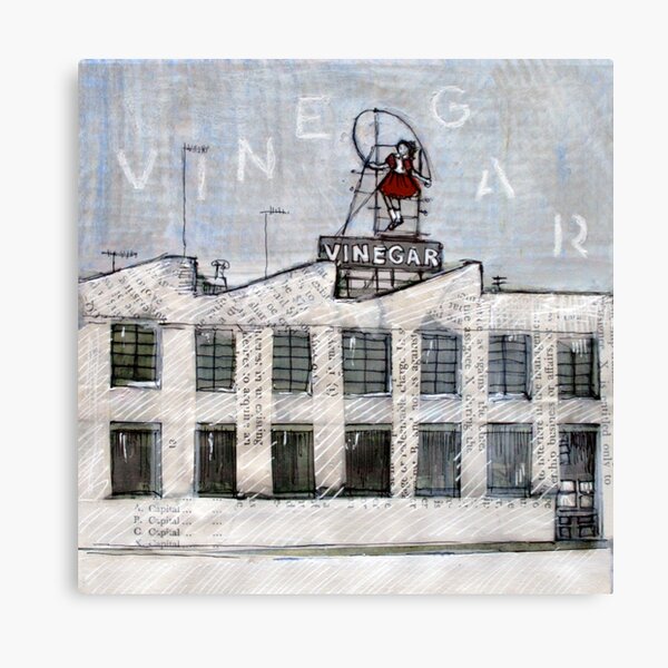 Vinegar girl .... Canvas Print