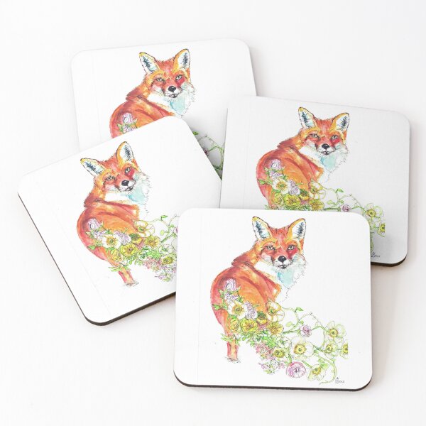 Item preview, Flower Fox designed and sold by bexxbexx.