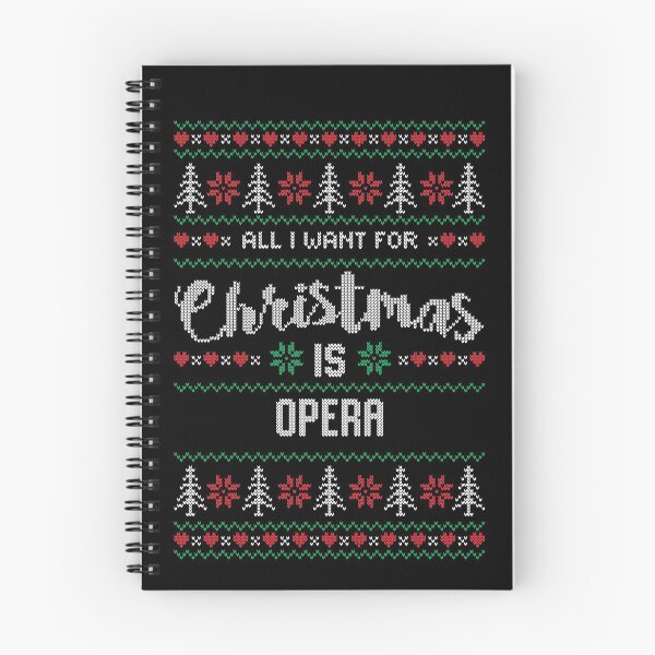 Item preview, All I Want For Christmas Is Opera designed and sold by teesaurus.