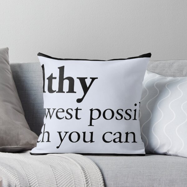 Item preview, healthy: the slowest possible rate at which you can die designed and sold by QuoteSpirations.