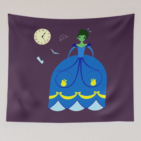 Item preview, Bashful Princess After Midnight designed and sold by mockbridge.