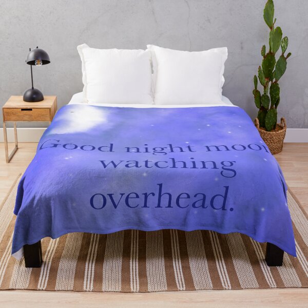 Item preview, Good night moon watching blue designed and sold by Dsfoxco.