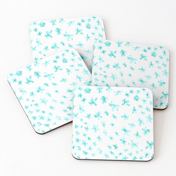Item preview, Teal Flowers designed and sold by Dsfoxco.