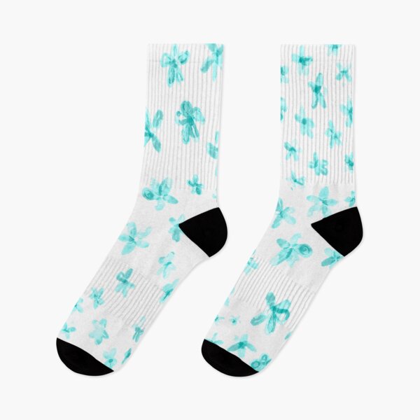 Item preview, Teal Flowers designed and sold by Dsfoxco.