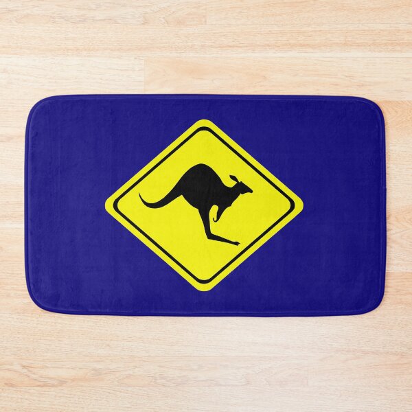 Item preview, Kangaroo Crossing Sign designed and sold by Jeremy Crotty.