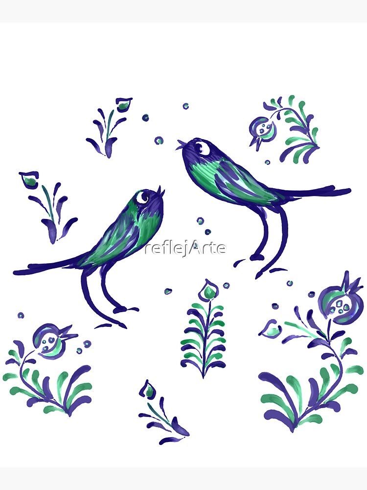 Granada · Loving Birds Warbling Happiness · Grenada Albayzin Style by reflejArte