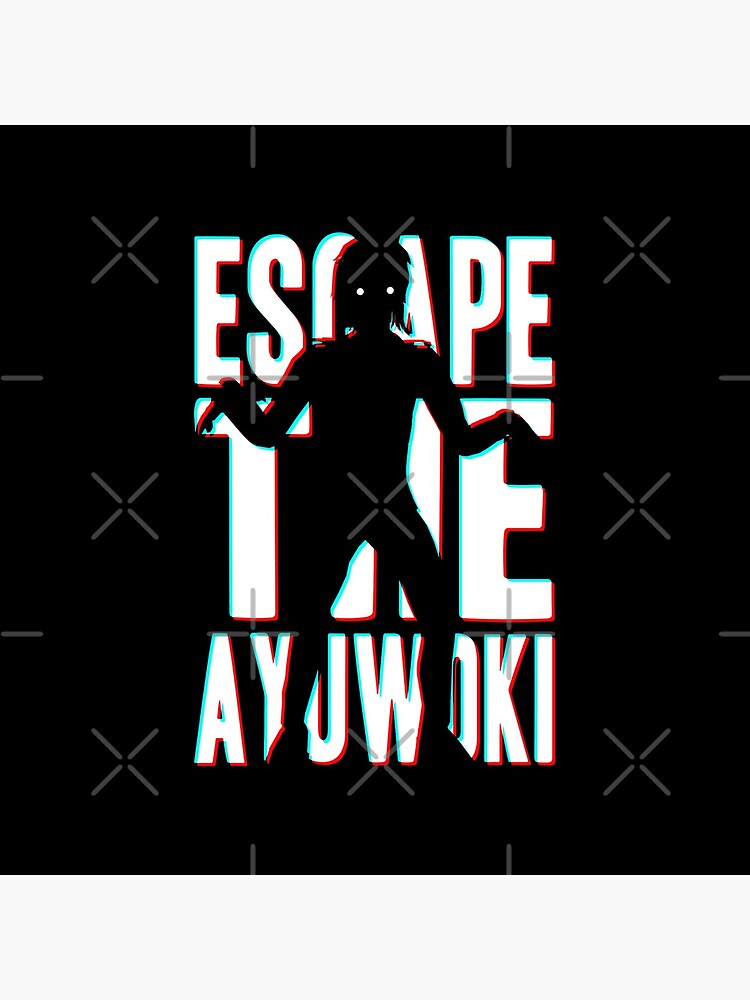 Escape The Ayuwoki Art 1 Tote Bag By Deadlycrowgames Redbubble - escape the ayuwoki roblox