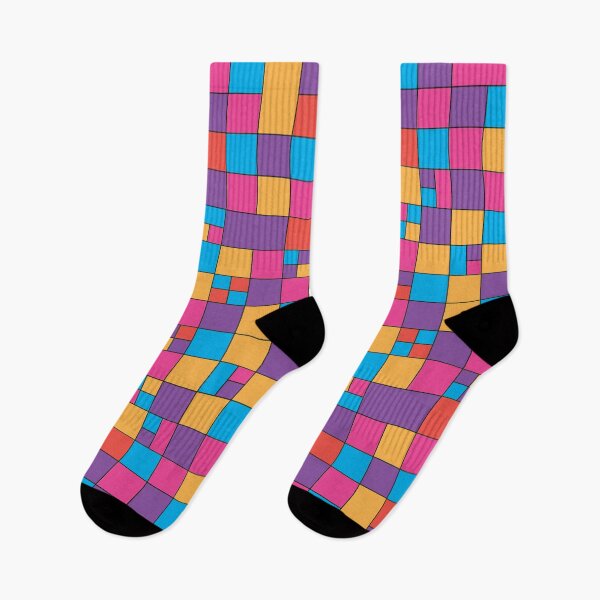 Item preview, Bright Funky Squares - Living It Funky designed and sold by LivingItFunky.