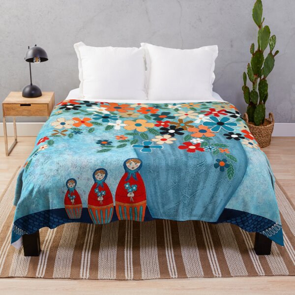Item preview, Babushka Love Floral designed and sold by Lisafrancesjudd.