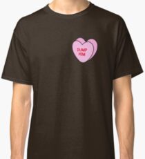 Regenbogen-feministische Valentinsgruß-Süßigkeits-Herzen, entleeren ihn Classic T-Shirt