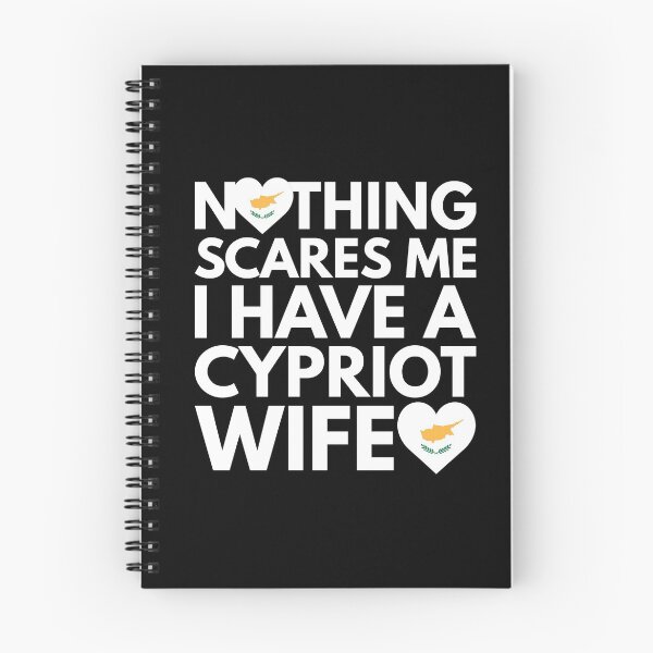 Item preview, Nothing Scares Me, I Have Cypriot Wife designed and sold by HelloFromAja.