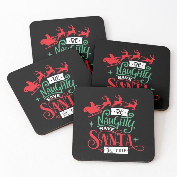 Item preview, Be Naughty and save Santa the trip funny and cool shirts designed and sold by tshirtfandom.