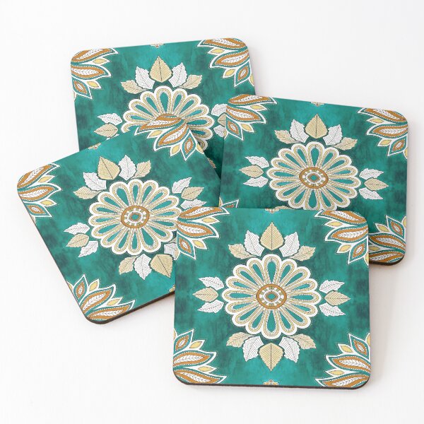 Item preview, Moroccan Floral - emerald designed and sold by jenuinedesigns.
