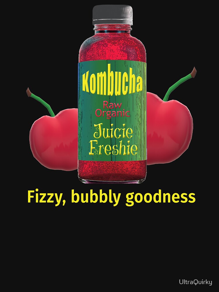 Kombucha. Fizzy Bubbly Goodness. by UltraQuirky