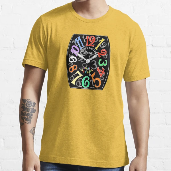 Franck Muller Color Dreams hand drawn watch face Essential T Shirt