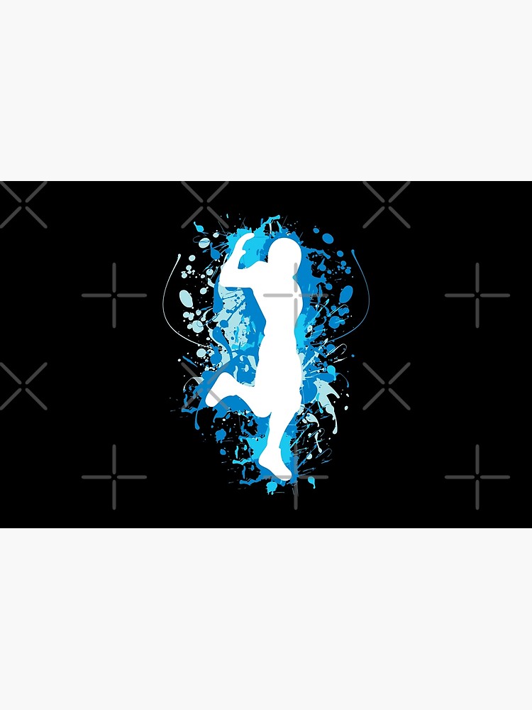 Gaming Hype Dance Emote Blue Laptop Skin By Rainbowdreamer Redbubble - roblox hype dance emote