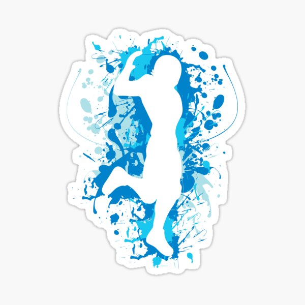 Gaming Hype Dance Emote Blue Sticker By Rainbowdreamer Redbubble - how to get hype dance in roblox 2020