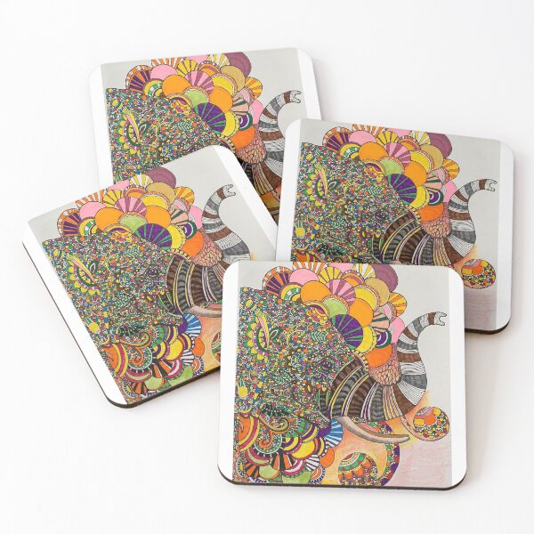 Item preview, PSYCHEDELIC PACHYDERM designed and sold by trevorp.
