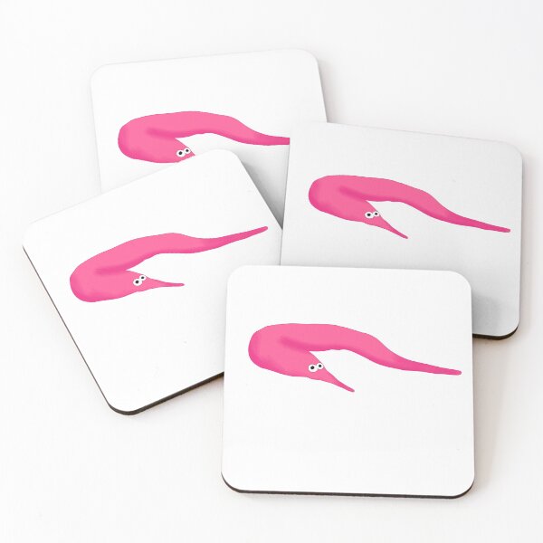Item preview, worm on string - pink designed and sold by cameronbaba.