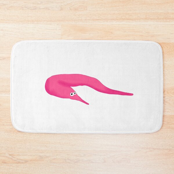 Item preview, worm on string - pink designed and sold by cameronbaba.