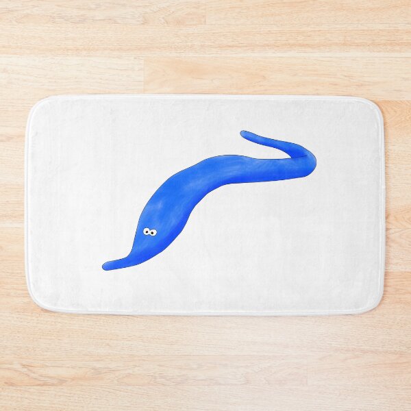 Item preview, worm on string - blue designed and sold by cameronbaba.