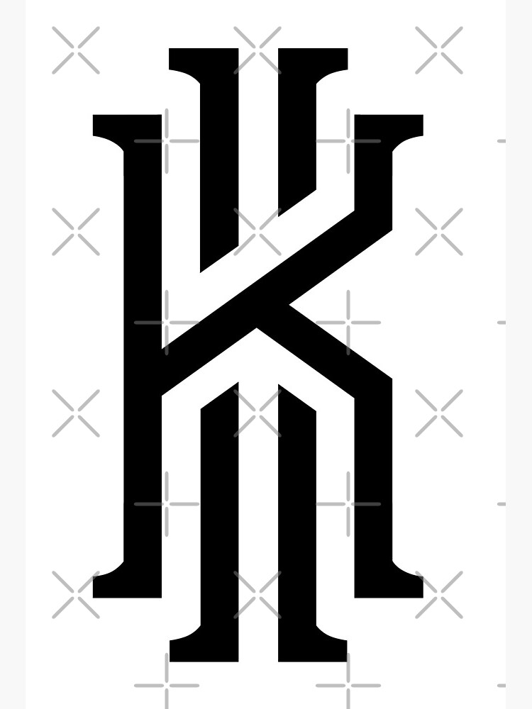 Kyrie Irving Logo Art Board Print