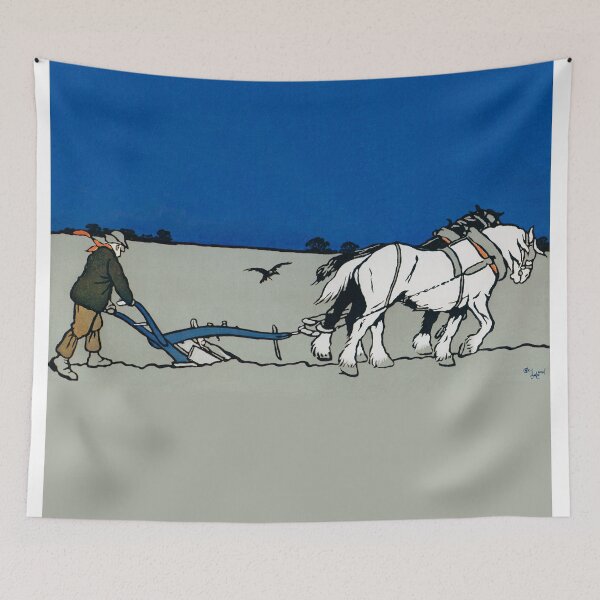 Item preview, The Ploughman by Cecil Aldin (1870-1935) designed and sold by OBJETDART.