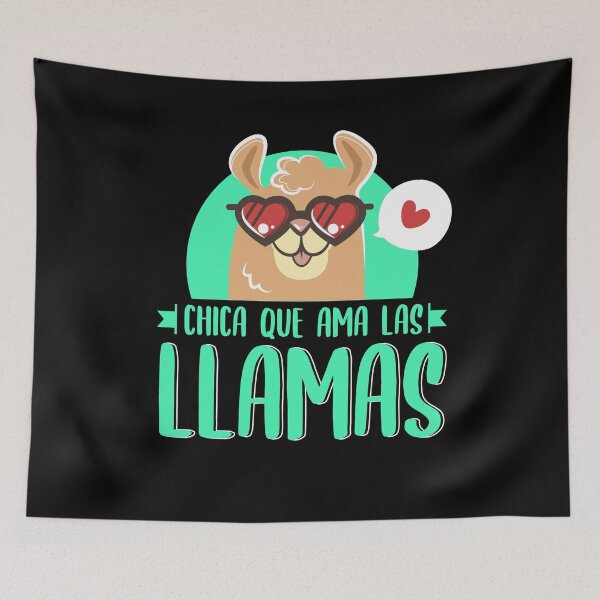 Item preview, Just A Girl Who Loves Llamas designed and sold by Basti09.