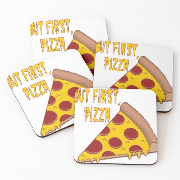 Item preview, But First, Pizza designed and sold by SerpentSkyArts.
