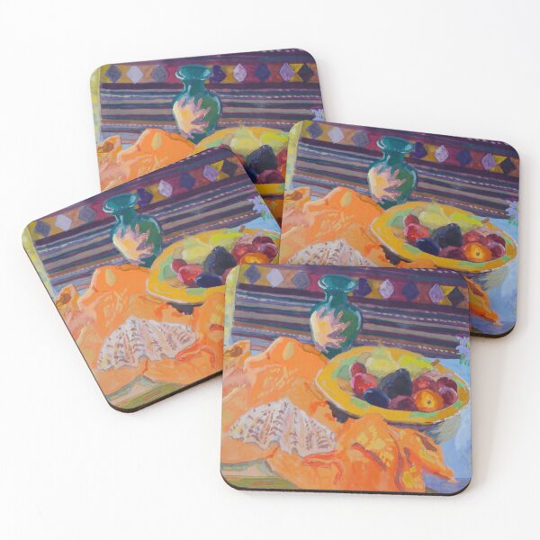 Item preview, Orange Still Life with Shell designed and sold by MazzaArtist.
