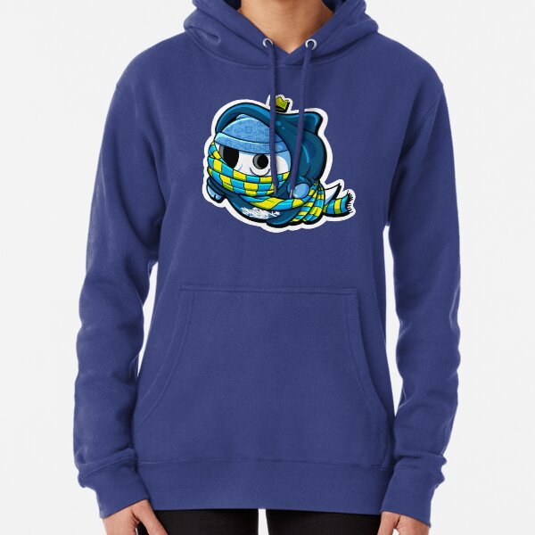 Wrapped Up Warm Lonely Ghost by Maniak Pullover Hoodie
