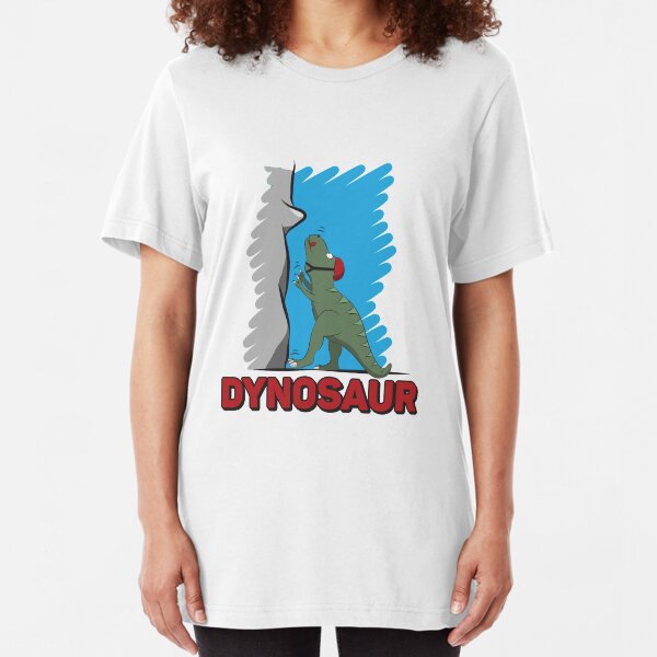 Dynosaur - Climbing & Boulder Slim Fit T-Shirt