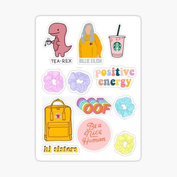 Item preview, vsco hydroflask stickers designed and sold by peachyvogue.