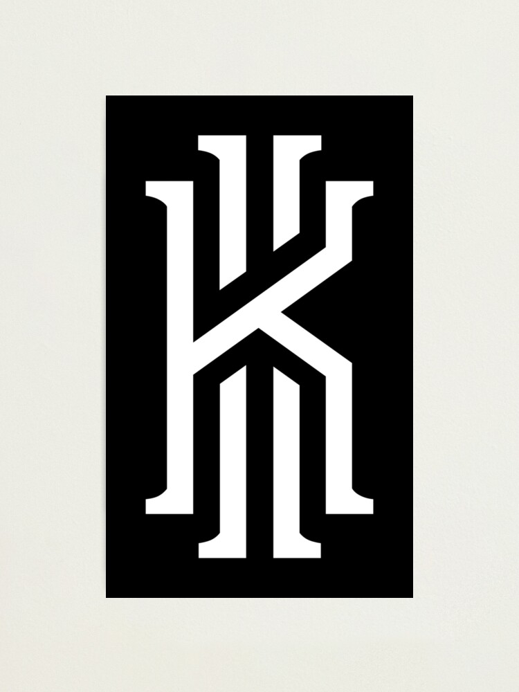 "Kyrie Irving Logo" Photographic Print by elizaldesigns | Redbubble