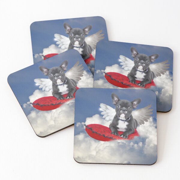 Item preview, French bulldog flying high designed and sold by DavJen.