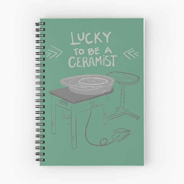 Item preview, Lucky to be a Ceramist Pottery Wheel designed and sold by Teequeque.