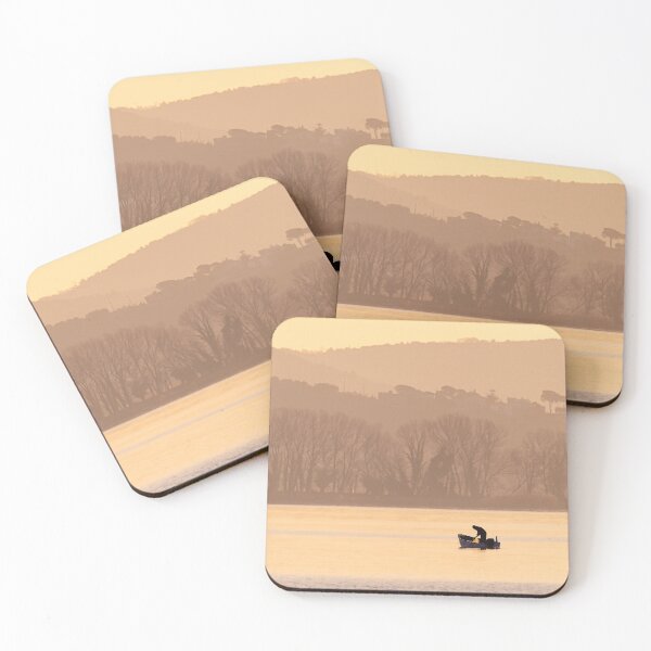 Item preview, Fisherman checking his nets, Tuoro, Lago Traismeno, Umbria, Italy designed and sold by AndrewJonesFoto.